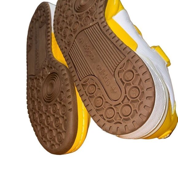 adidas Originals ADIDAS X M&M FORUM LOW 84 Trainers sz 6.5 yellow sneakers m&m’s - Picture 4 of 12